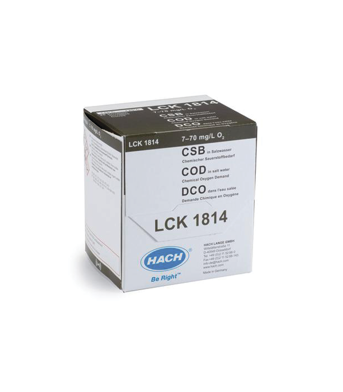 LCK1814 кюветний тест для визначення ХСК (солона вода)